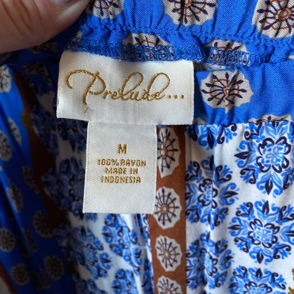 Boho Print Strapless Jumpsuit - Picture 4 of 4